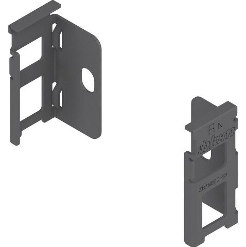 Blum LEGRABOX - držák zad, Orion šedá, výška N 36,6 mm