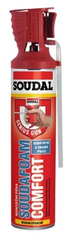 Montážní pěna Soudafoam Comfort GENIUS GUN, 600ml