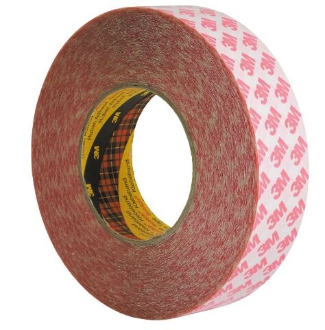 HRANITAPE oboustranná lepící páska 3M, červená, 38 x 0,205 mm x 50 m