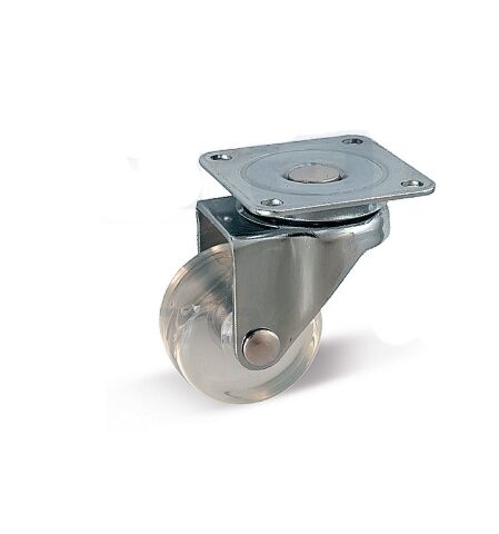 Kolečko nábytkové 35mm transparentní, 25kg