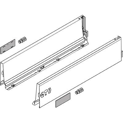 Tandembox Antaro bočnice 550mm, bílá, výška K 116mm