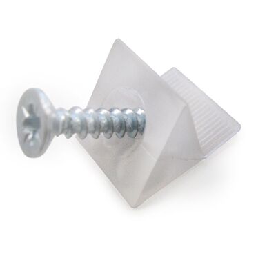 Upevňovací element solotitu, bílý