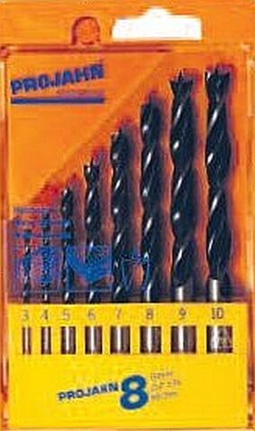 Sada vrtáků do dřeva ECO, 8ks