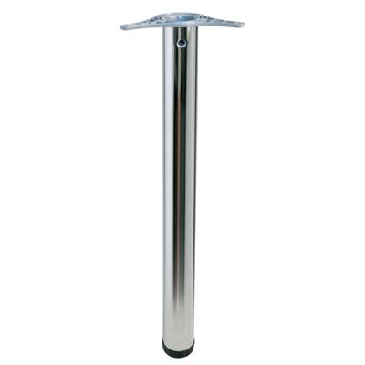 Stolová noha, plotnička D60/H710 mm, šedá