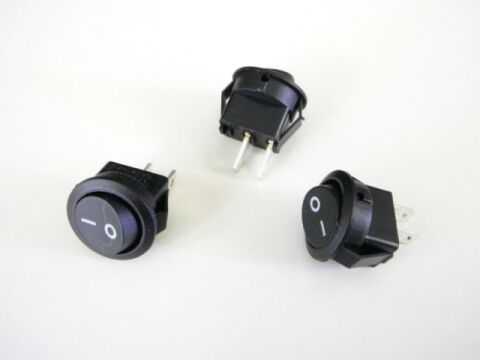 Vypínač mini kolébkový 250V/1A