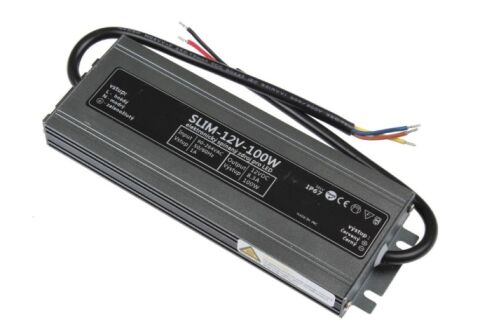 LED zdroj 12V, 100W, IP67 voděodolný, spínavý