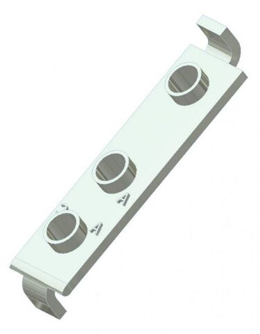 Vrtací přípravek pro navrtání otvoru v madlech pro systémy S55,S65