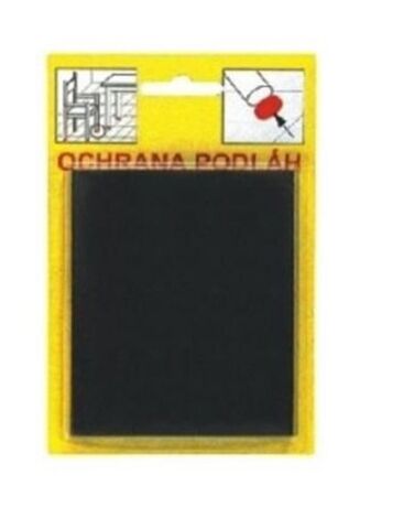 Ochrana podlah filcová 108 82x100mm, hnědá