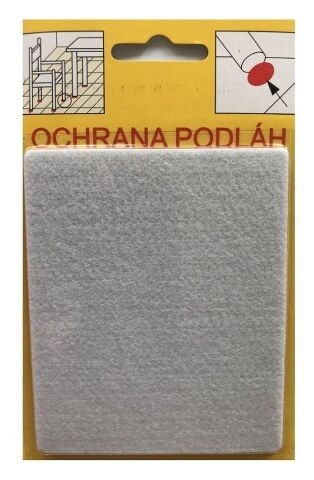 Ochrana podlah filcová 108 82x100mm, bílá
