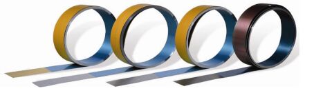 Okopový plech 100mm nerez broušený