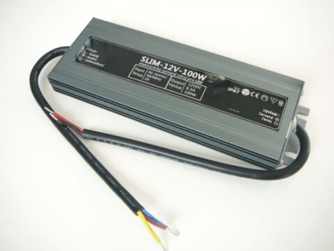 LED zdroj 12V, 150W, IP67 voděodolný, spínavý