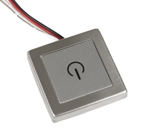 Dotykový stmívač stříbrný 12-24V