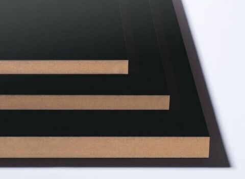 Lamino deska MDF Kronospan 0190 AM/BS Acrylic Matt (Černá) 18,3/2800/1300