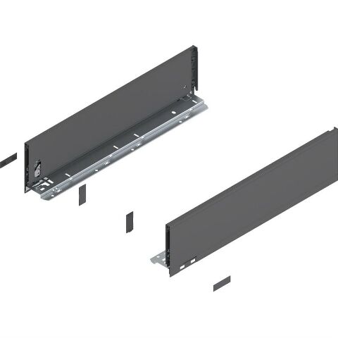 Blum LEGRABOX - sada bočnic, 600 mm, Orion šedá, výška K