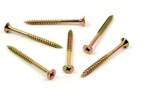 Vrut do dřeva, zápustná hlava, PZ 6,0 x 60/36, zinek žlutý