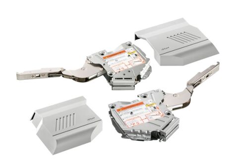 Výklop AVENTOS HK-S Blumotion s krytkou, Zdvihač C střední, tm. šedá