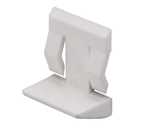 Podpěrka police, pro skleněné police, k nasunutí do vyvrtaného otvoru O 5 mm