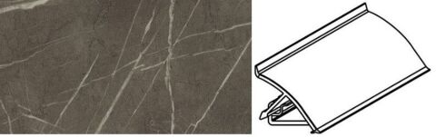 Těsnicí lišta WAP FINO Egger F205 ST9  Pietra Grigia antracitová