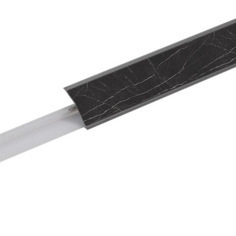 Těsnicí lišta WAP FINO Egger F206 ST9  Pietra Grigia černá