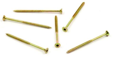 Vrut do dřeva, zápustná hlava, TORX 3,0 x 50/30, zinek žlutý