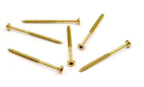 Vrut do dřeva, zápustná hlava, TORX 4,0 x 55/36, zinek žlutý