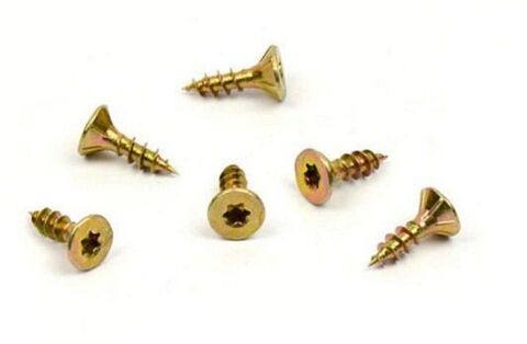 Vrut do dřeva, zápustná hlava, TORX 4,5 x 16, zinek žlutý