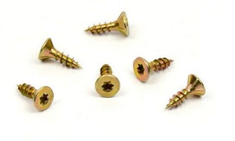 Vrut do dřeva, zápustná hlava, TORX 4,5 x 20, zinek žlutý