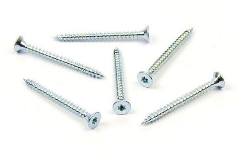Vrut do dřeva, zápustná hlava, TORX 4,5 x 50, zinek bílý