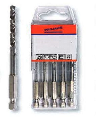 Sada vrtáky/bity do kovu, 5 kusů