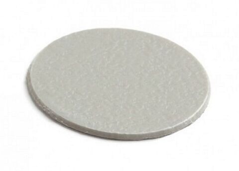 Krytka samolepící šedá - arch po 15ks