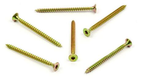 Vrut do dřeva, zápustná hlava, TORX 4,0 x 45, zinek žlutý