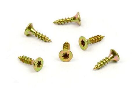 Vrut do dřeva, zápustná hlava, TORX 4,0 x 16, zinek žlutý