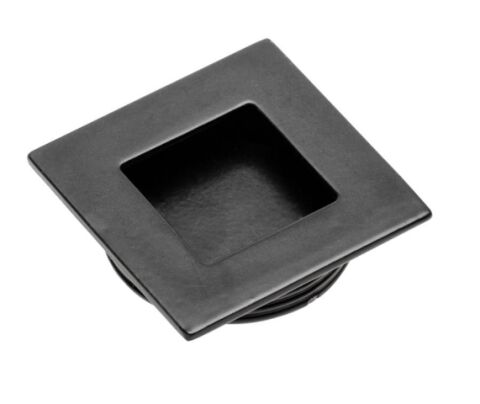 Úchytka zápustná EKO 226 černá mat, čtvercová