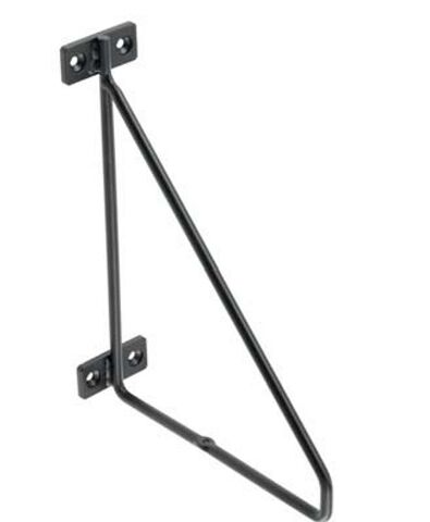 Držák police BAR, 21x17 cm, černá matná