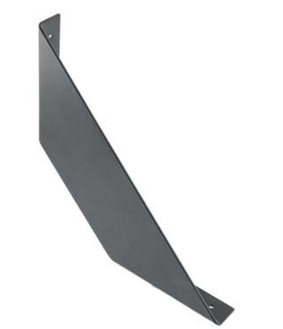 Držák police FLAT, 20x20 cm, černá matná