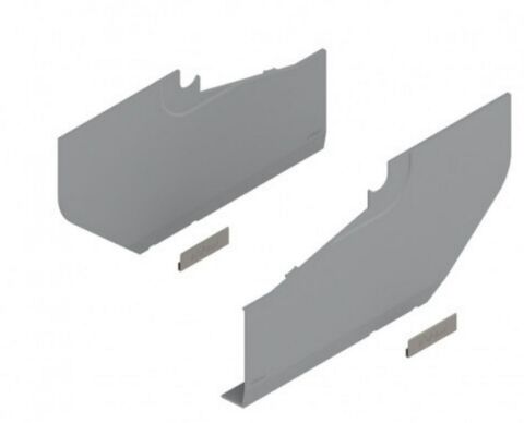 Výklop AVENTOS HS, Sada krytek, pravá+levá, Šedá