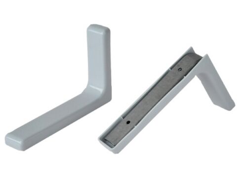 Nástěnná konzole 240mm, bílá