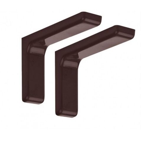 Nástěnná konzole 240mm, hnědá