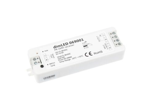 Dálkový LED ovladač - Přijímač k dálkovému ovladači pro led pásku, 12-36V