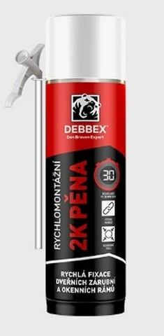 Den Braven - Rychlomontážní 2K pěna 400ml, modrá