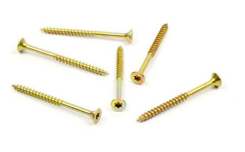 Vrut do dřeva, zápustná hlava, TORX 4,0 x 45/30, zinek žlutý