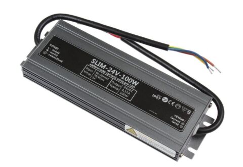 LED zdroj 24V, 100W, IP67 voděodolný, spínavý