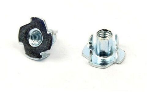 Matice narážecí M8x15, zinek bílý