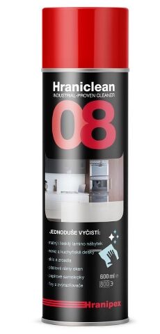 HRANICLEAN 08 ruční čistič citlivých povrchů ve spreji, 600ml