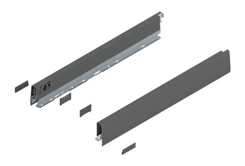 Merivobox bočnice 400mm, N (68,5/85,5mm), Orion šedá (tmavě šedá)