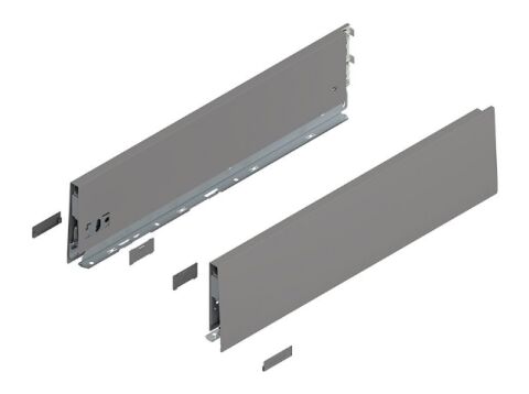 Merivobox bočnice 400mm, K (129/146mm), Indium šedá