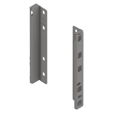 Merivobox držák zad, E 192mm, Indium šedá ( světle šedá)