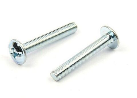 Šroub okrasný DIN 967, drážka PZ, rozměr M6 x 30, zinek bílý