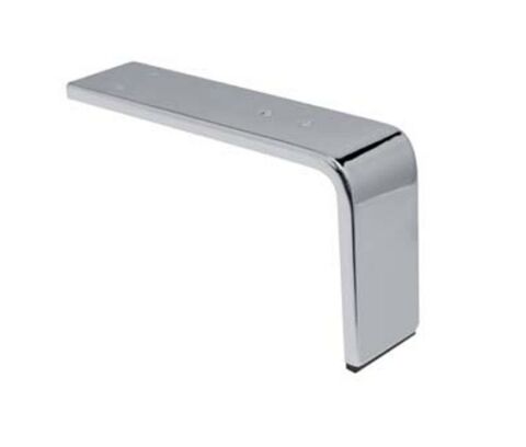 Noha nábytková L MODERN H130/D60mm, chrom