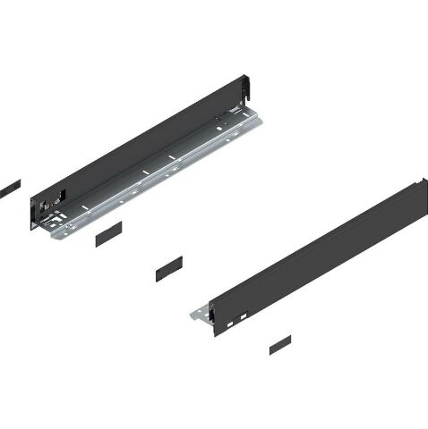 Blum LEGRABOX - sada bočnic, 450 mm, Karbonově černá, výška N